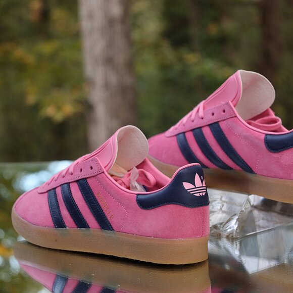 Adidas Gazelle 85 Bliss Pink Dark Blue - Picture 12 of 13
